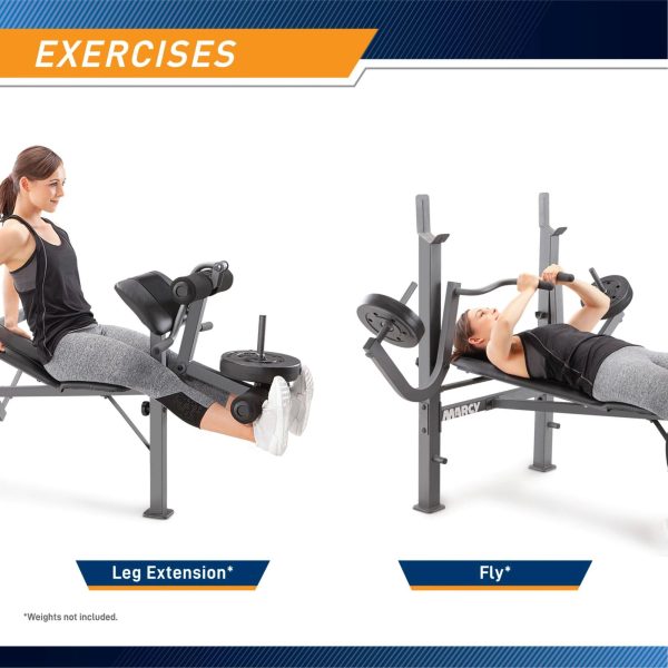 Marcy Weight Bench with Butterfly - MadeInUSA - Image 10