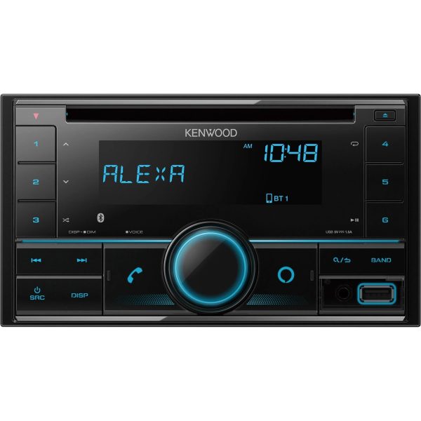 Kenwood DPX505BT Bluetooth USB Double DIN CD Receiver - MadeInUSA