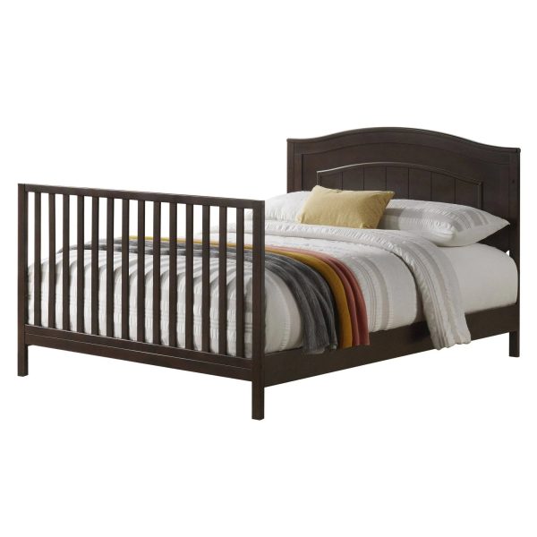 Oxford Baby North Bay 4-in-1 Convertible Crib - Espresso - MadeInUSA - Image 4