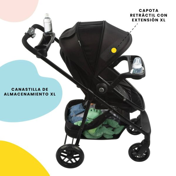 Safety 1st Grow & Go Flex Travel System - Black - MadeInUSA - Image 6