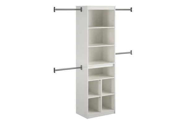 SystemBuild Rochon Closet Storage System in Espresso, Brown - MadeInUSA - Image 4