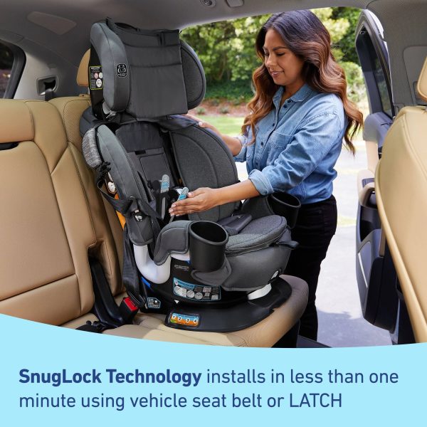 Graco Turn2Me 3 in 1 Car Seat - Cambridge - MadeInUSA - Image 2
