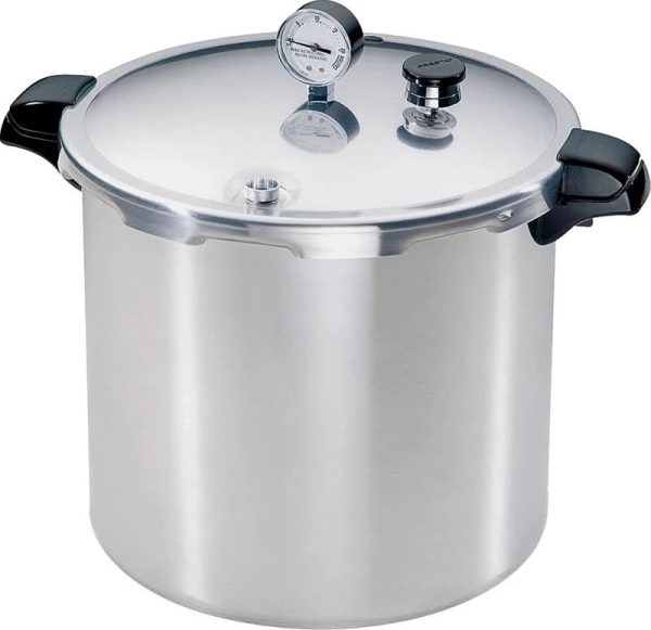 Presto 23-Quart Aluminum Pressure Canner and Cooker 01781 - MadeInUSA