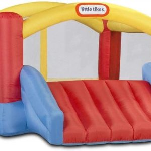 little tikes bounce house jump n slide bouncer inflatable jumper bounce house plus heavy duty blower - MadeInUSA