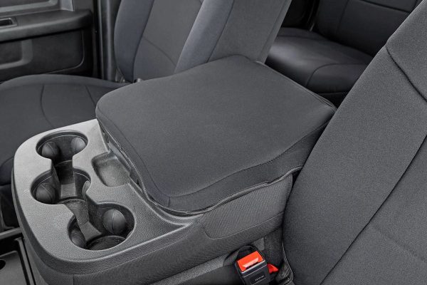 Rough Country 91043 Neoprene Front Rear Seat Covers for 2019-2022 Ram 2500 - MadeInUSA - Image 8