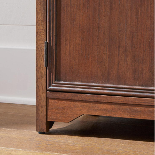 Bradstone 3 Door Walnut Storage Console - MadeInUSA - Image 5