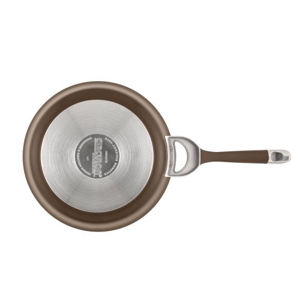 Circulon Symmetry 11-Piece Cookware Set, Chocolate - MadeInUSA - Image 2