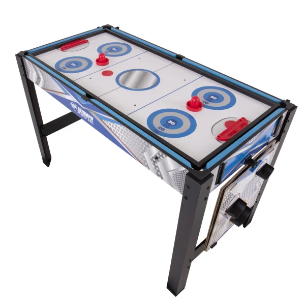 Triumph 13-in-1 Combo Game Table Includes Basketball, Table Tennis, Billiards, Push Hockey, Launch Football, Baseball, Tic-Tac-Toe, and Skee Bean Bag Toss - MadeInUSA - Image 5