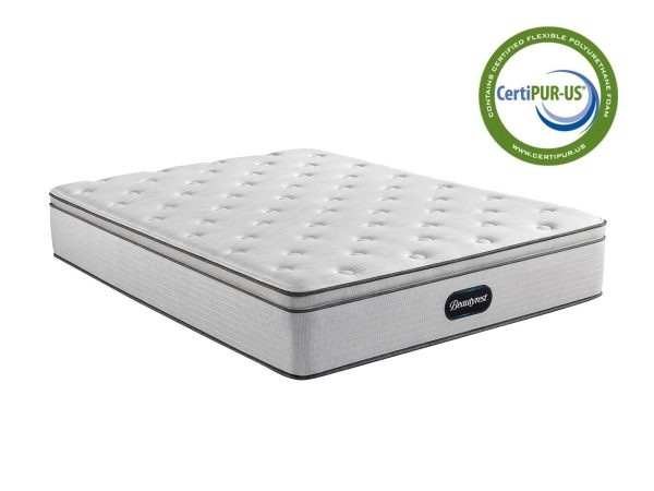 Beautyrest BR800 13.5" Plush Pillow Top Mattress | Full XL - MadeInUSA - Image 2