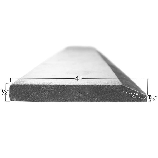 Titan 84" Bucket Cutting Edge Hardened 1055 Carbon Steel 1/2" Tractor Loader - MadeInUSA - Image 2
