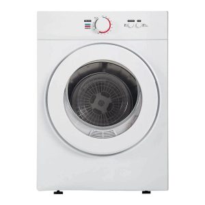 1.8 Cu. ft. Vented Front Load Stackable Electric Compact Dryer in White - MadeInUSA