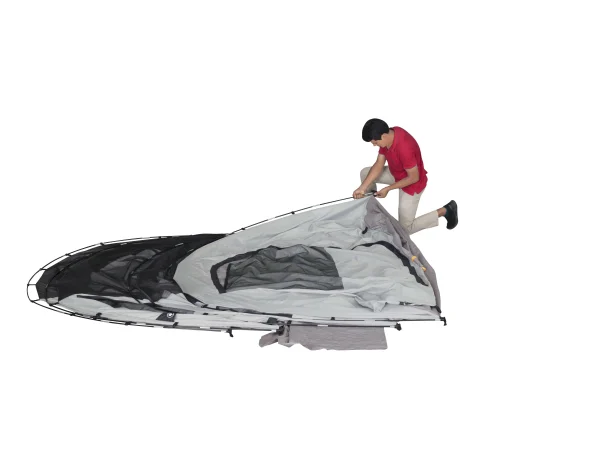 Ozark Trail 8 Person, Clip & Camp Family Tent, 16 ft. x 8 ft. x 78 in., 23.81 lbs. - MadeInUSA - Image 12