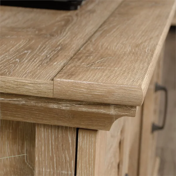 Pemberly Row 50"Engineered Wood TV Stand in Orchard Oak - MadeInUSA - Image 3