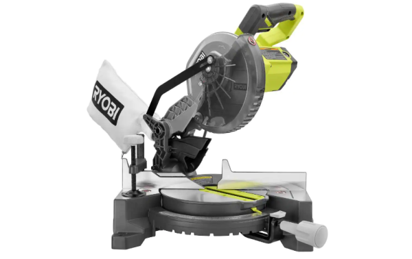 RYOBI Miter Saw TS1144A18MS01G 9 Amp 714 in. Compound Miter Saw with Universal QUICKSTAND - MadeInUSA - Image 2