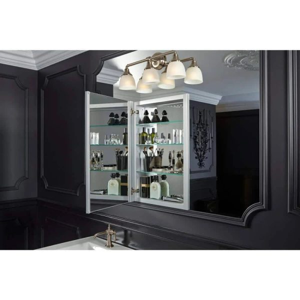 Kohler 99002-Na Verdera 20" W x 30" H Aluminum Medicine Cabinet - MadeInUSA