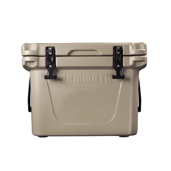 Mammoth Ranger 25 Quart Premium Hard Sided Cooler with 6+ Days Ice Retention, Tan - MadeInUSA - Image 4