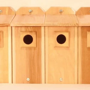 6 Cedar Bluebird Houses - MadeInUSA