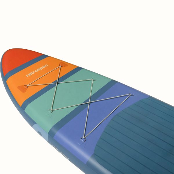 Retrospec 2024 Weekender 2.0 Inflatable 10'6" Stand Up Paddle Board Kit - MadeInUSA - Image 2