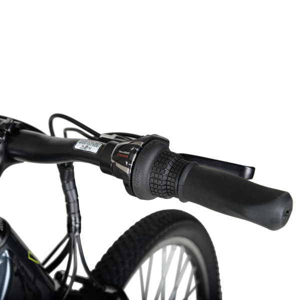 Hyper Bicycles E-Ride Electric Pedal Assist Mountain Bike, 26in, Black - MadeInUSA - Image 4
