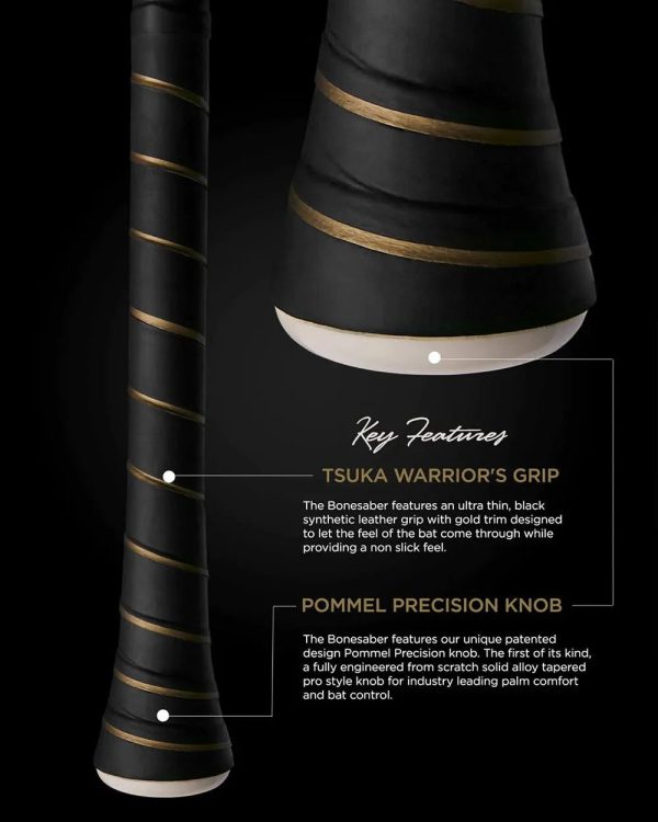 Warstic 2024 Bonesaber Hybrid -10 Baseball USSSA Bat - MadeInUSA - Image 2