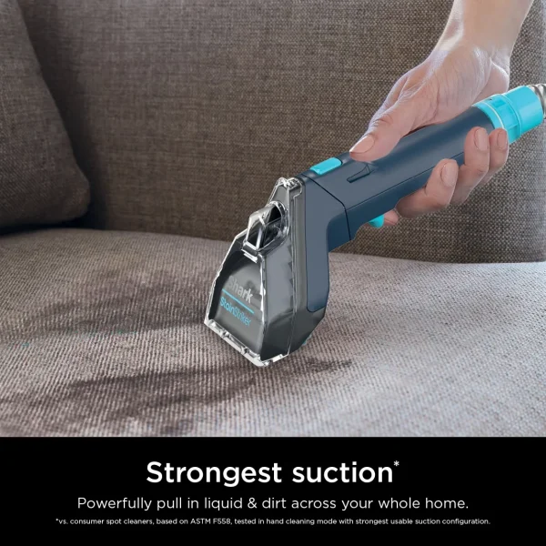 Shark StainStriker Portable Carpet & Upholstery Cleaner, for Use on Carpets, Area Rugs, Couches, Upholstery, Cars & More, Navy, PX200 - MadeInUSA - Image 3