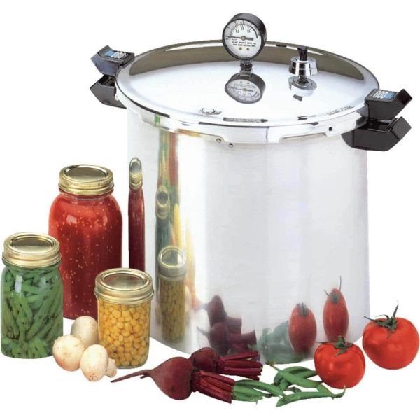 Presto 23-Quart Aluminum Pressure Canner and Cooker 01781 - MadeInUSA - Image 2