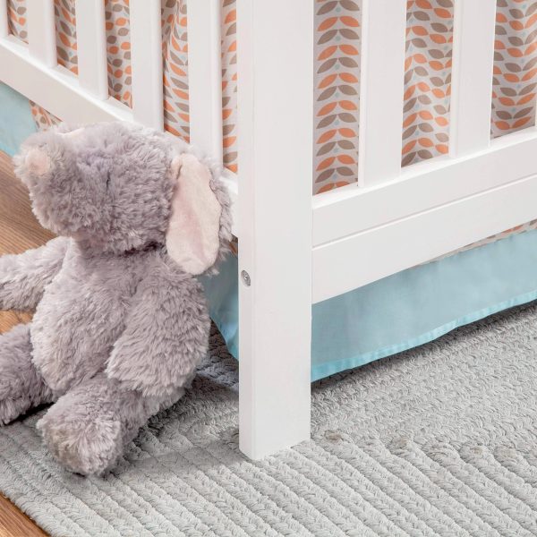 Carter's by DaVinci Nolan 4-in-1 Convertible Crib (White) - MadeInUSA - Image 9