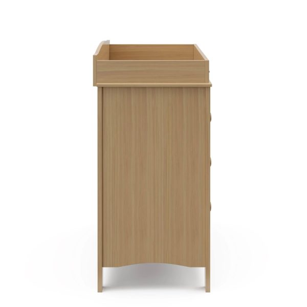 Graco Noah 3-Drawer Chest Dresser with Changing Topper, White - MadeInUSA - Image 4