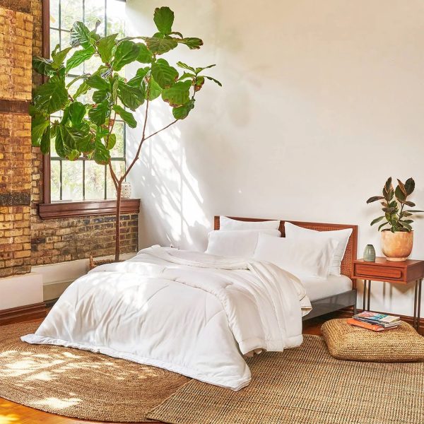 Buffy Cloud Comforter - Hypoallergenic Eucalyptus Fabric - Full/Queen - MadeInUSA - Image 4