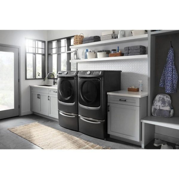 Maytag 15.5" Pedestal for Front Load Washer and Dryer with Storage Black - MadeInUSA - Image 3