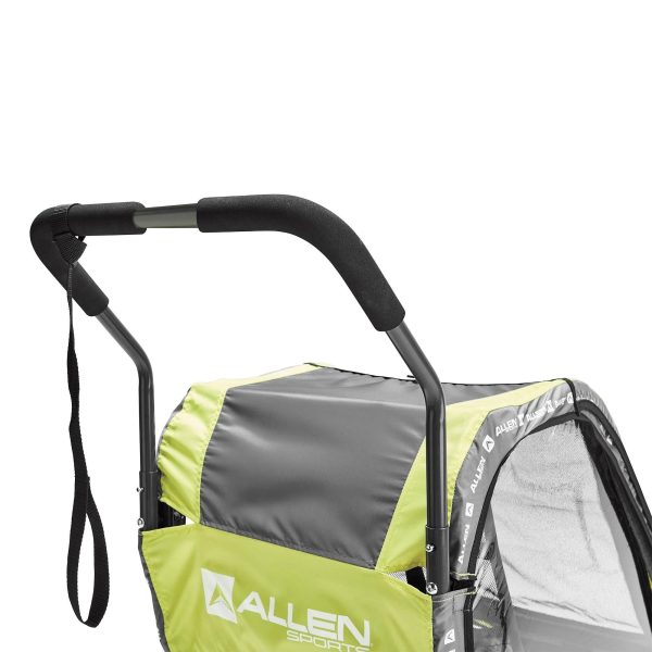 Allen Sports Deluxe 2 Child Bicycle Trailer & Stroller - MadeInUSA - Image 7