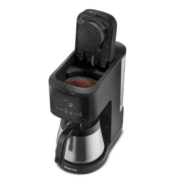 New Gourmia Single Serve + 12 Cup Drip Coffee Maker, Thermal Carafe - MadeInUSA - Image 8