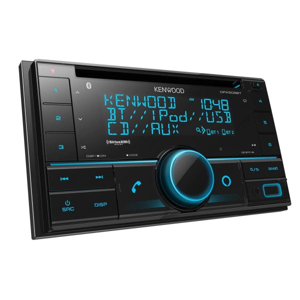 Kenwood DPX505BT Bluetooth USB Double DIN CD Receiver - MadeInUSA - Image 6