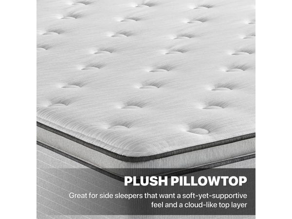 Beautyrest BR800 13.5" Plush Pillow Top Mattress | Full XL - MadeInUSA - Image 5