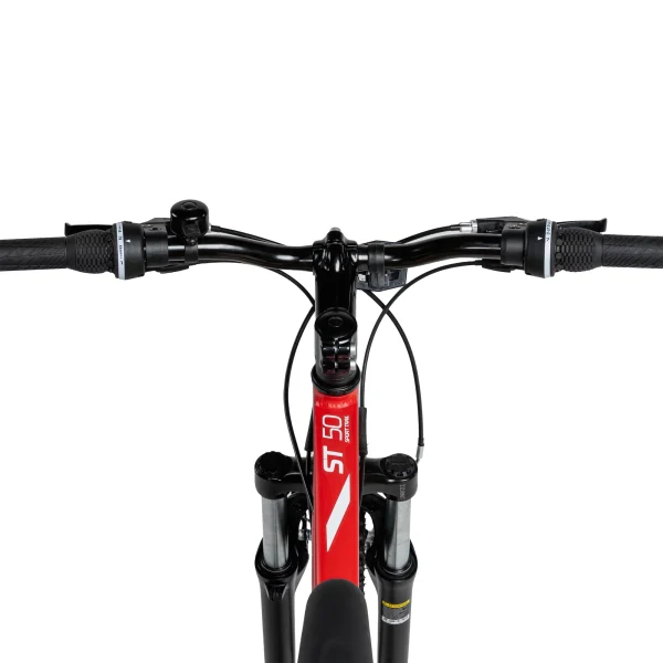 Decathlon Rockrider ST50, 21 Speed Aluminum Mountain Bike, 26, Unisex, Adult, Red, Medium - MadeInUSA - Image 7