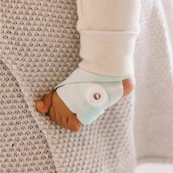 Owlet Dream Sock Plus Baby Monitor - Mint - MadeInUSA - Image 9