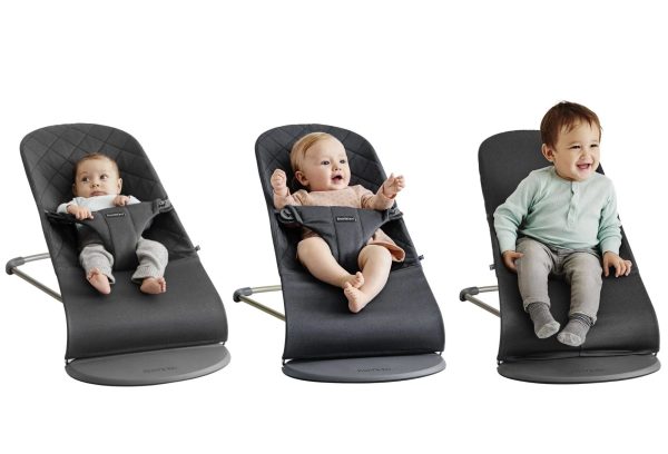 Bouncer Bliss - Light Beige / 3D Jersey / Light Gray - MadeInUSA - Image 5