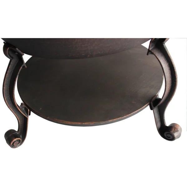 Better Homes & Gardens Wood-Burning Cast Iron Chiminea, Antique Bronze - MadeInUSA - Image 5