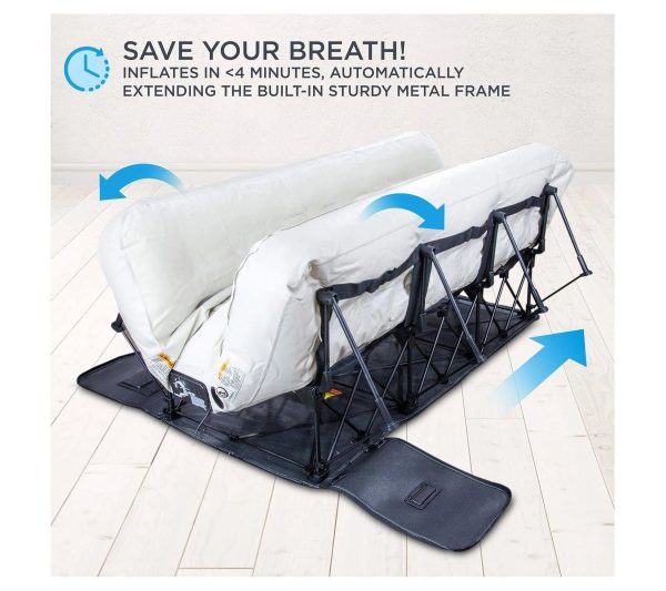 Ivation EZ-Bed Queen Air Mattress with Built in Pump, Deflate Defender Technology Inflatable Mattress - MadeInUSA - Image 5