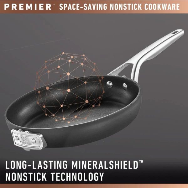 Calphalon Premier Nonstick 10 Piece Cookware Set - MadeInUSA - Image 11