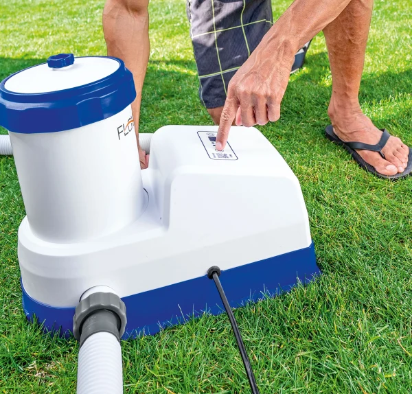 Flowclear 2000 Gal Smart Touch Wifi Above-Ground Pool Pump - MadeInUSA - Image 3