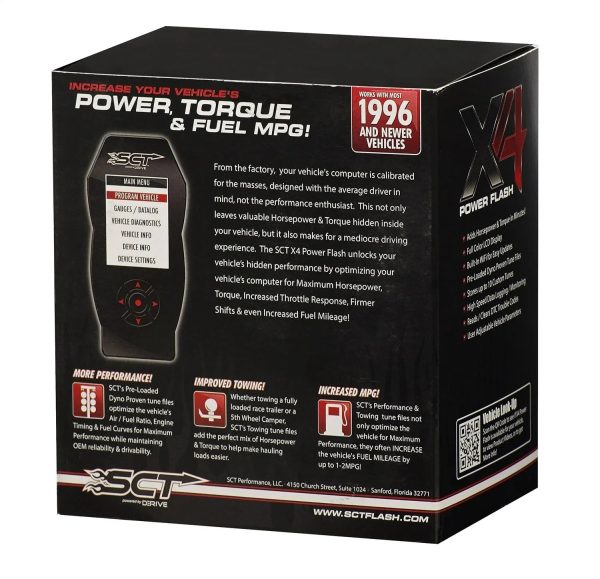 SCT Performance 7015 X4 Power Flash Programmer - MadeInUSA - Image 4