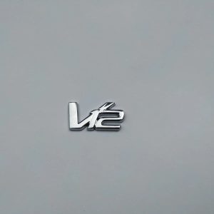 Aston martin V12 Metal Emblem Badge 1PC - MadeInUSA