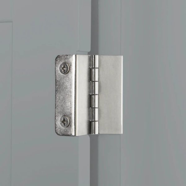 RiverRidge Somerset 22.81in W x 24.5in H x 7.88in D Gray Bathroom Wall Cabinet - MadeInUSA - Image 6