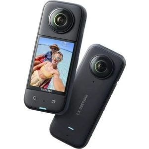 Restored Insta360 CINSAAQ/B X3 72MP Waterproof 5.7K 360 Degree VR Ai Touch Screen Action Travel Camera (Refurbished) - MadeInUSA