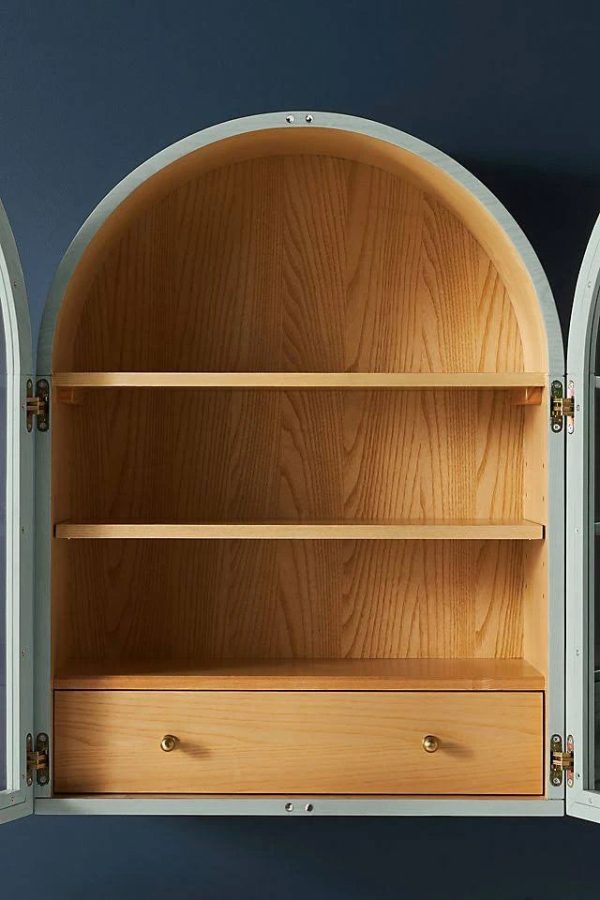 Fern Wall Cabinet by Anthropologie in Green, Size: L - MadeInUSA - Image 2