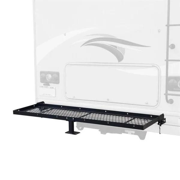 Elevate Outdoor 71.75in W Rear RV Frame Storage Rack - 200 lb. Capacity - MadeInUSA