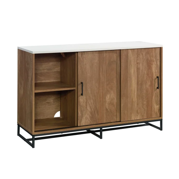 Bellamy Studios Row TV Stand with Storage, for TVs up to 50", Sindoori Mango Finish - MadeInUSA - Image 8