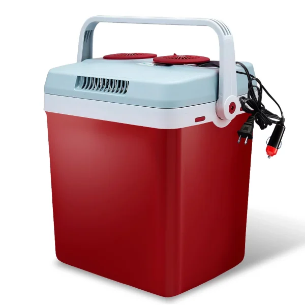 Lifestyle 34-Quart Electric Cooler/Warmer with Dual AC and DC Power Cords (Blue) - MadeInUSA - Image 5
