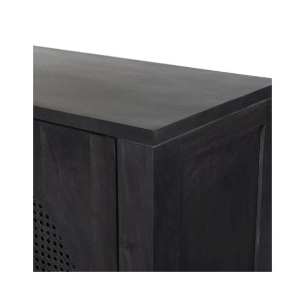 Leighton Tilda Sideboard BLACK WASH MANGO - MadeInUSA - Image 3